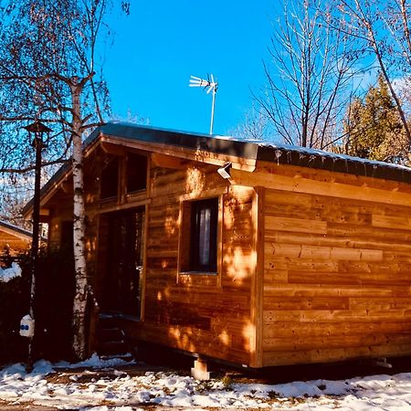 Camping L'Enclave Mobil-Home Estavar Buitenkant foto