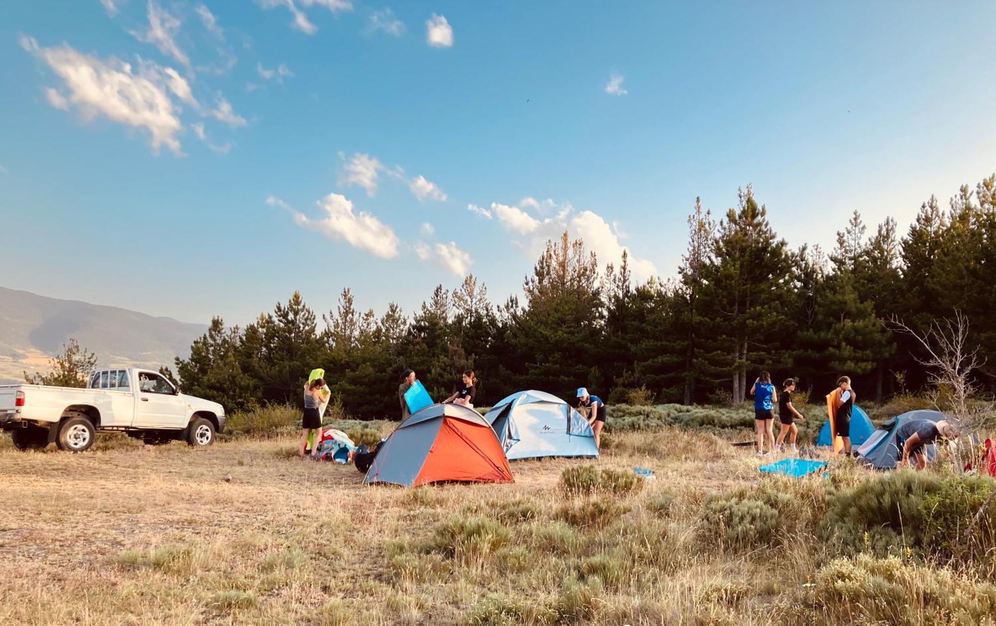 Camping L'Enclave Mobil-Home Estavar Buitenkant foto