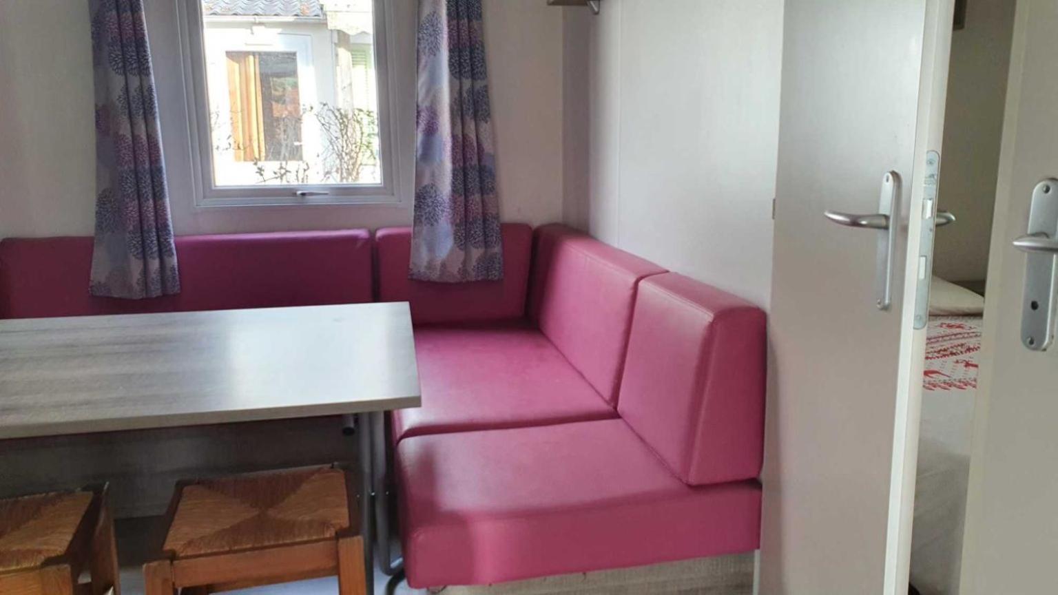 Camping L'Enclave Mobil-Home Estavar Buitenkant foto